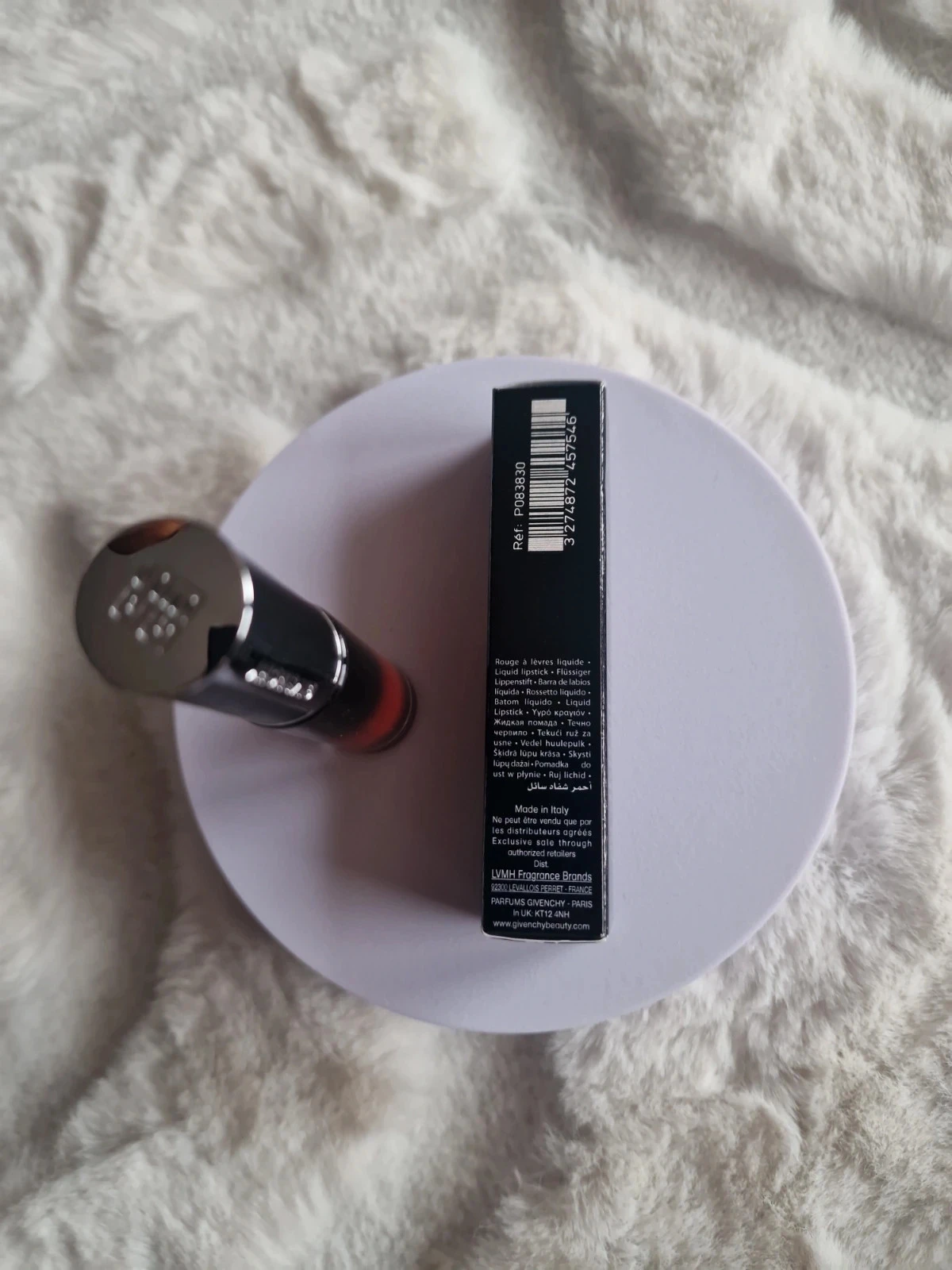 Givenchy Le Rouge Interdit crème fluwelen lippenstift mat lange houding – photo 9